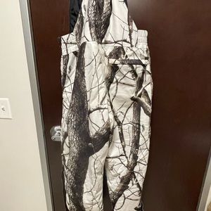 Camo Fleece Overalls